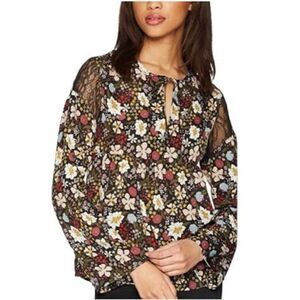 BCBGeneration Peplum Blouse